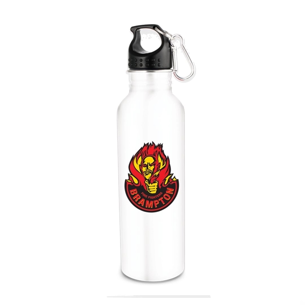 Wide Mouth Flair Bottle with Carabiner - 25oz - Wide Mouth Flair Bottle with Carabiner - 25oz - Image 11 of 12