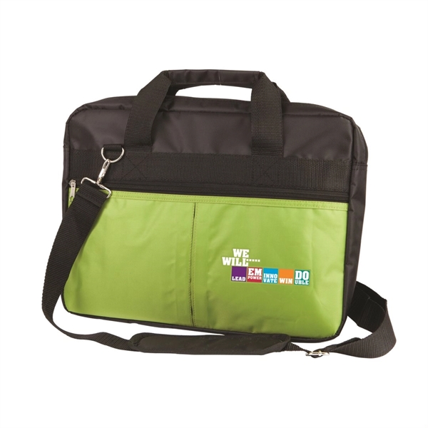 Custom Entourage Computer Bag w/ Shoulder Strap