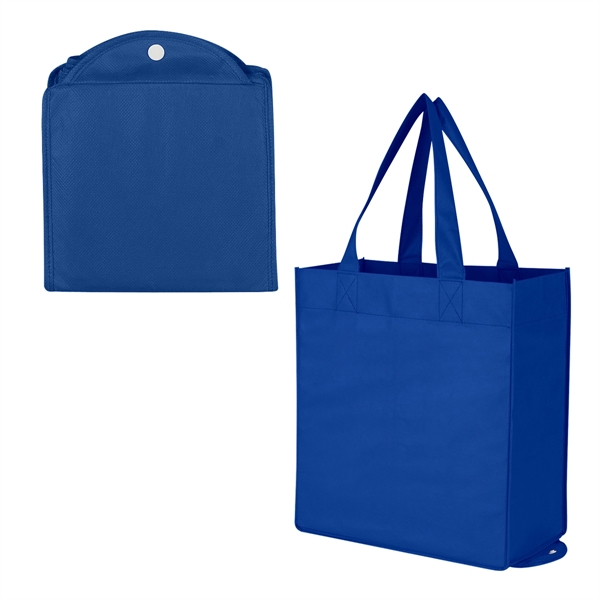 Non-Woven Foldable Shopper Tote Bag - Non-Woven Foldable Shopper Tote Bag - Image 15 of 21