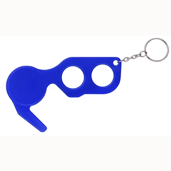 PPE Door Opener Closer No Touch w/ Key Chain - PPE Door Opener Closer No Touch w/ Key Chain - Image 1 of 6