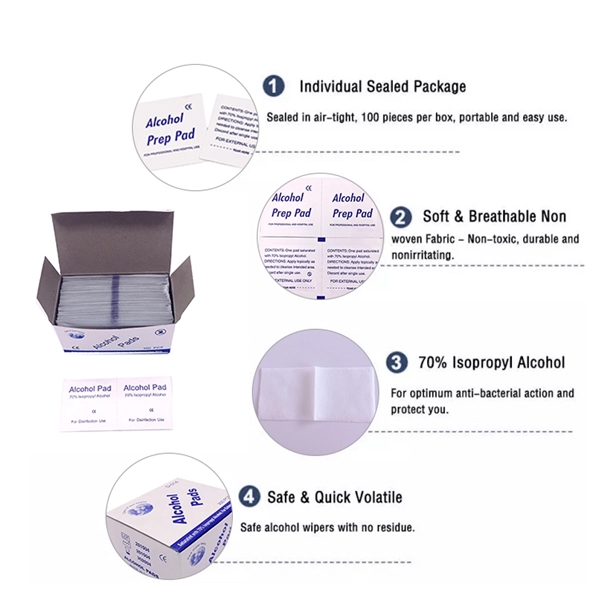 Wet Wipe /Sanitizing Wipe/Alcohol Pad in California Stock - Wet Wipe /Sanitizing Wipe/Alcohol Pad in California Stock - Image 3 of 3
