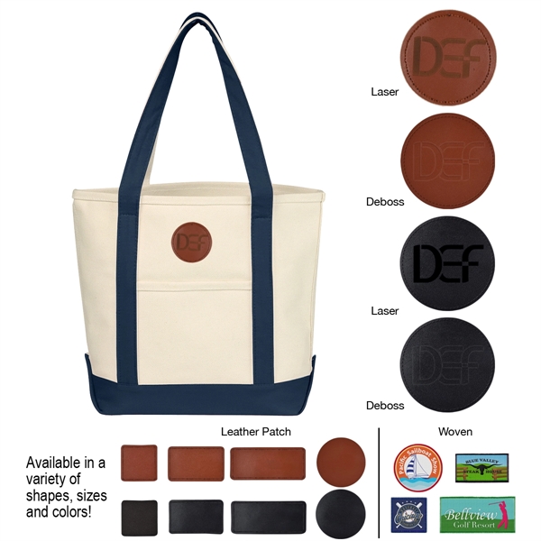 Small Starboard Cotton Canvas Tote Bag - Small Starboard Cotton Canvas Tote Bag - Image 15 of 20