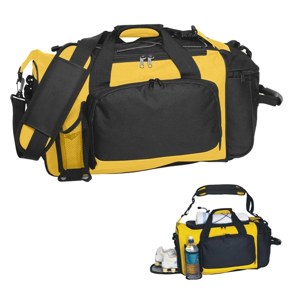 Deluxe Sports Duffel Bag - Deluxe Sports Duffel Bag - Image 11 of 13