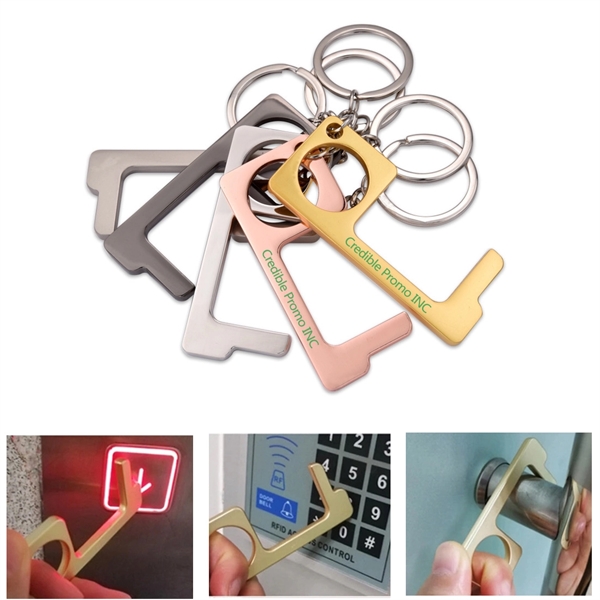 Contactless Safety Alloy Door Opener - Contactless Safety Alloy Door Opener - Image 0 of 3