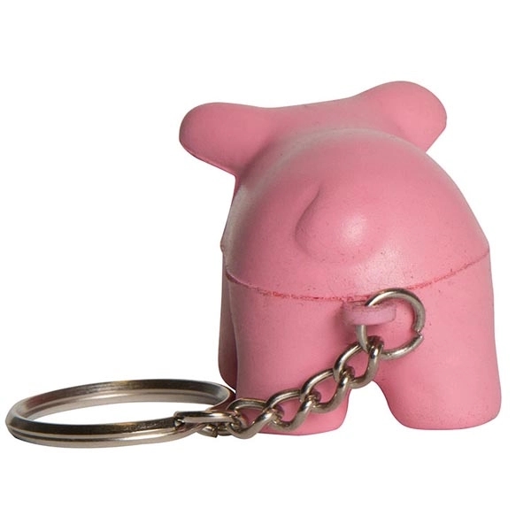 Pig Shaped Keyring