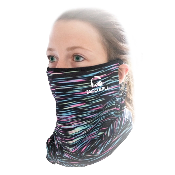 Multifunction Bandana, Neck Gaiter w/ Full Color Sublimation - Multifunction Bandana, Neck Gaiter w/ Full Color Sublimation - Image 0 of 2