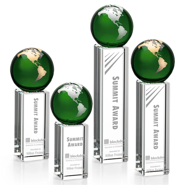 Luz Globe Award - Green/Gold