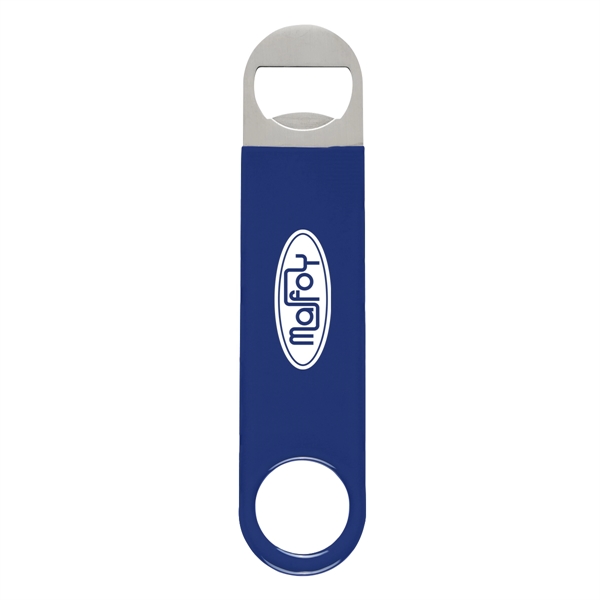 Large Vinyl Coated Stainless Steel Bottle Opener - Large Vinyl Coated Stainless Steel Bottle Opener - Image 5 of 12