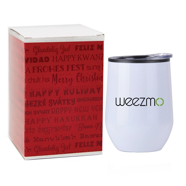 Stainless Steel Lined Vacuum Wine Tumbler - Stainless Steel Lined Vacuum Wine Tumbler - Image 3 of 5