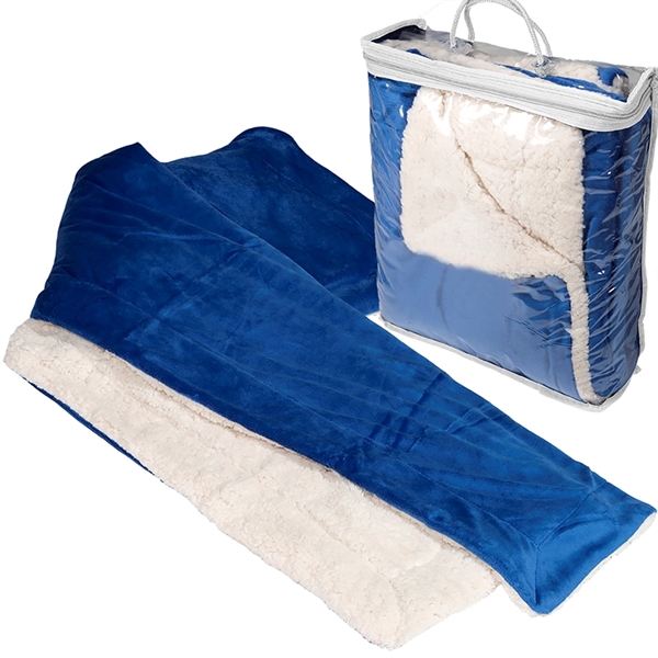 Micro Mink Sherpa Blanket - Micro Mink Sherpa Blanket - Image 5 of 10