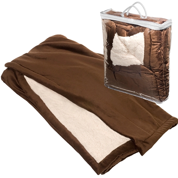 Micro Mink Sherpa Blanket - Micro Mink Sherpa Blanket - Image 6 of 10