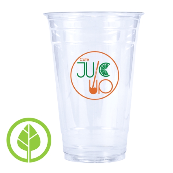 24 oz. Compostable Eco-Friendly PLA Plastic Cup - 24 oz. Compostable Eco-Friendly PLA Plastic Cup - Image 0 of 0
