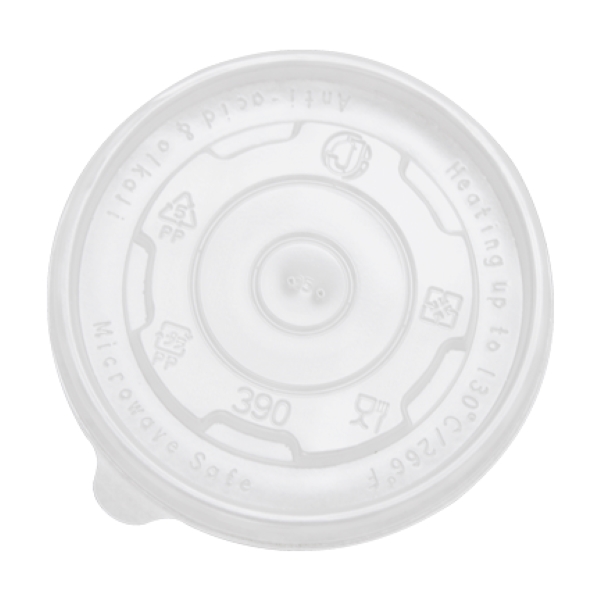 12 oz. Food Container Plastic Flat Lid - 12 oz. Food Container Plastic Flat Lid - Image 0 of 0