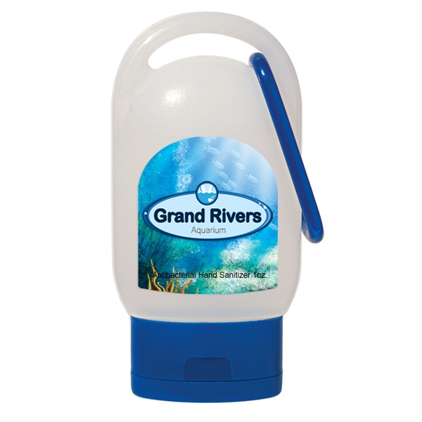 1 Oz. Hand Sanitizer With Carabiner - 1 Oz. Hand Sanitizer With Carabiner - Image 8 of 10