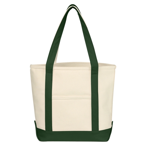 Small Starboard Cotton Canvas Tote Bag - Small Starboard Cotton Canvas Tote Bag - Image 4 of 20