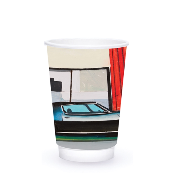 16 oz. Double Wall Insulated White Paper Hot Cup - 16 oz. Double Wall Insulated White Paper Hot Cup - Image 5 of 5