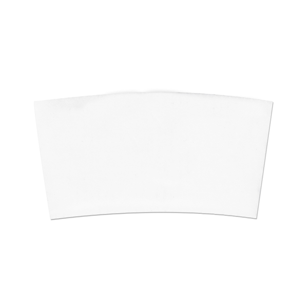 BLANK Corrugated White Coffee Sleeve - BLANK Corrugated White Coffee Sleeve - Image 0 of 0