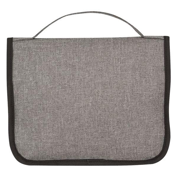 Heathered Hanging Toiletry Bag - Heathered Hanging Toiletry Bag - Image 4 of 5