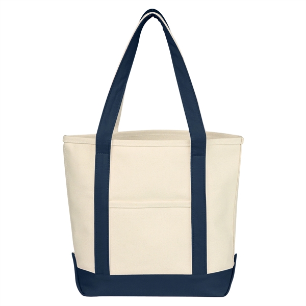 Small Starboard Cotton Canvas Tote Bag - Small Starboard Cotton Canvas Tote Bag - Image 7 of 20