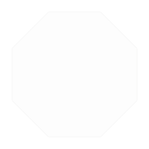 Custom Octagon Paper Coaster