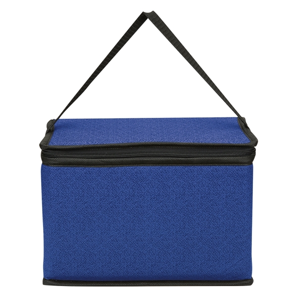 Heathered Non-Woven Cooler Lunch Bag - Heathered Non-Woven Cooler Lunch Bag - Image 12 of 13