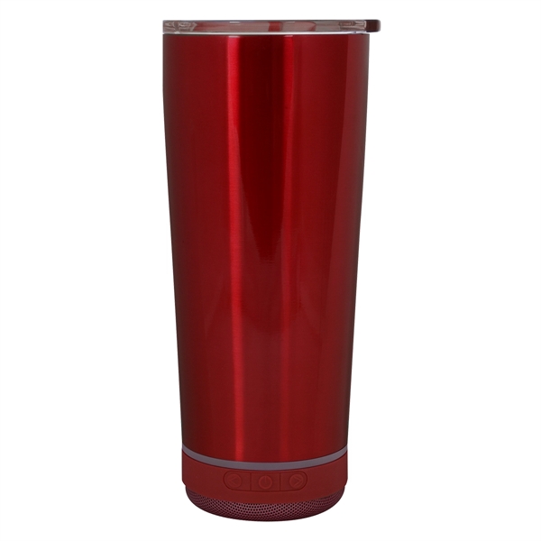 18 OZ. STAINLESS STEEL TUMBLER WITH SPEAKER - 18 OZ. STAINLESS STEEL TUMBLER WITH SPEAKER - Image 20 of 32