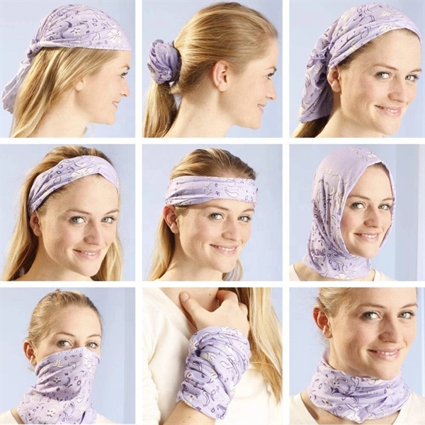Face mask Reusable Bandana w/ Full-color Neck Gaiter - Face mask Reusable Bandana w/ Full-color Neck Gaiter - Image 5 of 5