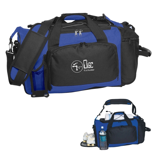 Deluxe Sports Duffel Bag - Deluxe Sports Duffel Bag - Image 7 of 13