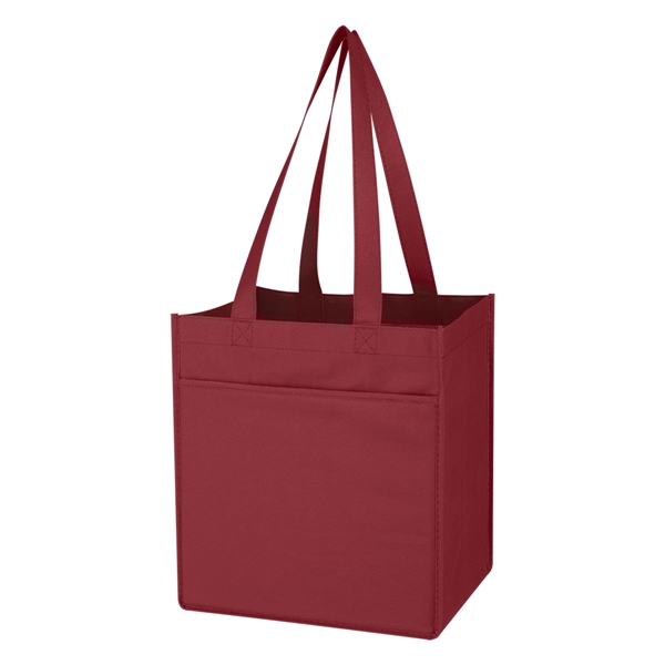 Non-Woven 6 Bottle Wine Tote Bag - Non-Woven 6 Bottle Wine Tote Bag - Image 8 of 10