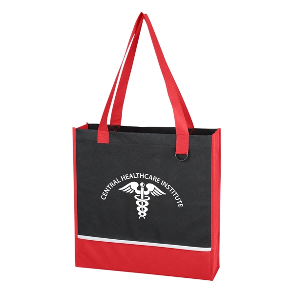 Non-Woven Accent Tote Bag - Non-Woven Accent Tote Bag - Image 12 of 13