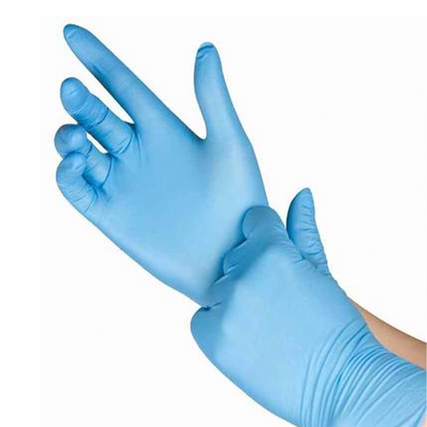Disposable Powder-free Nitrile Exam Gloves Box/100 - Disposable Powder-free Nitrile Exam Gloves Box/100 - Image 0 of 5