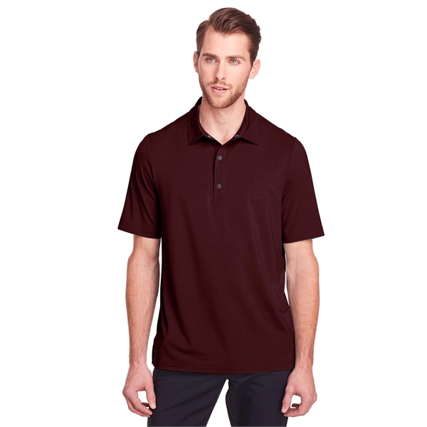 North End Men's JAQ Snap-Up Stretch Performance Polo