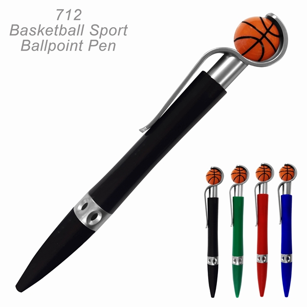 Popular Basketball Sports Ballpoint Custom Pens - Popular Basketball Sports Ballpoint Custom Pens - Image 2 of 9