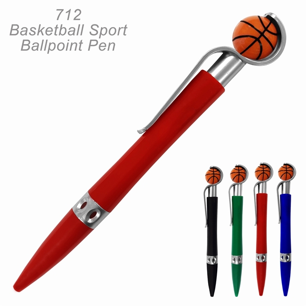 Popular Basketball Sports Ballpoint Custom Pens - Popular Basketball Sports Ballpoint Custom Pens - Image 8 of 9