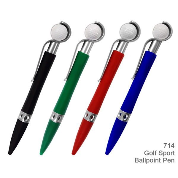 Popular Golf Ball Sports Ballpoint Custom Pens - Popular Golf Ball Sports Ballpoint Custom Pens - Image 1 of 9