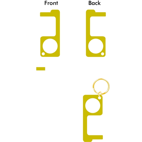 Solid Brass No-Touch Safety Tool - Solid Brass No-Touch Safety Tool - Image 1 of 2