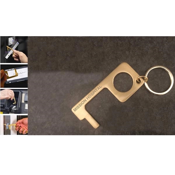 Solid Brass No-Touch Safety Tool - Solid Brass No-Touch Safety Tool - Image 2 of 2
