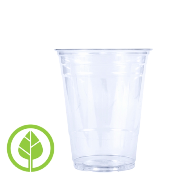 BLANK 16 oz. Eco-Friendly Clear PLA Plastic Cup - BLANK 16 oz. Eco-Friendly Clear PLA Plastic Cup - Image 0 of 0