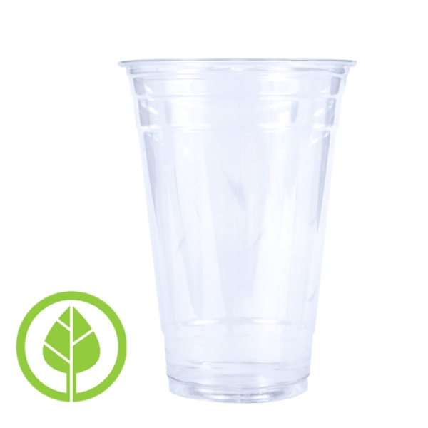 BLANK 20 oz. Eco-Friendly Clear PLA Plastic Cup - BLANK 20 oz. Eco-Friendly Clear PLA Plastic Cup - Image 0 of 0