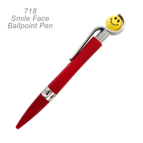 Popular Smile Face Novelty Ballpoint Custom Pens - Popular Smile Face Novelty Ballpoint Custom Pens - Image 5 of 7