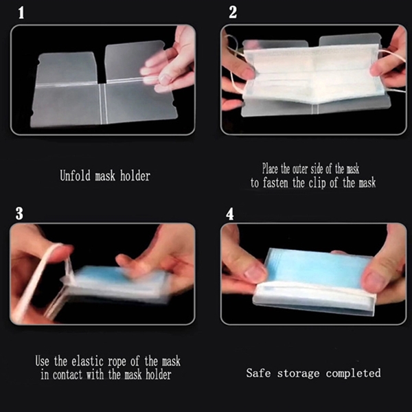 Portable Mask Storage Clip - Portable Mask Storage Clip - Image 2 of 2