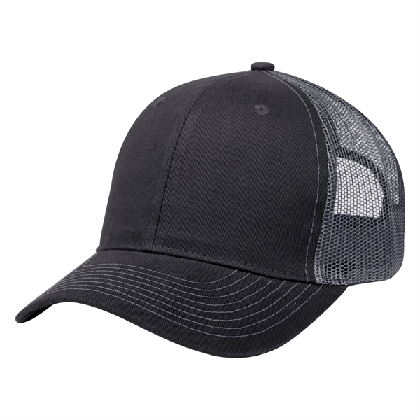 Cotton Twill Mesh Back Cap - Cotton Twill Mesh Back Cap - Image 1 of 45