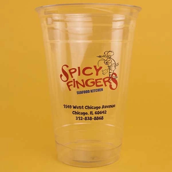 20 oz. Clear PET Plastic Cup - 20 oz. Clear PET Plastic Cup - Image 0 of 2