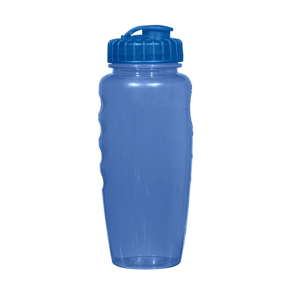 30 Oz. Poly-Clear™ Gripper Bottle - 30 Oz. Poly-Clear™ Gripper Bottle - Image 1 of 10