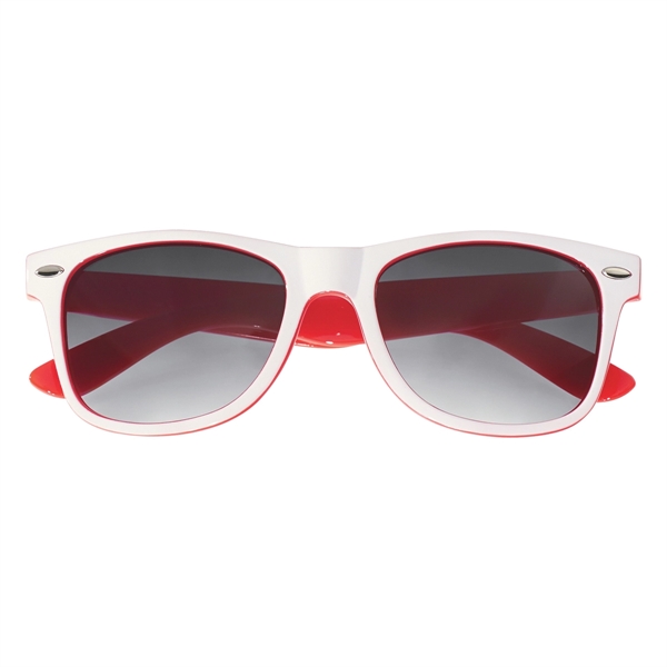 Two-Tone Malibu Sunglasses - Two-Tone Malibu Sunglasses - Image 30 of 37