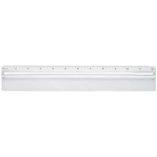 Plastic 12" Ruler With Magnifying Glass - Plastic 12" Ruler With Magnifying Glass - Image 10 of 10