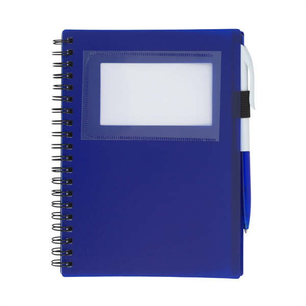 Spiral Notebook With ID Window - Spiral Notebook With ID Window - Image 2 of 11