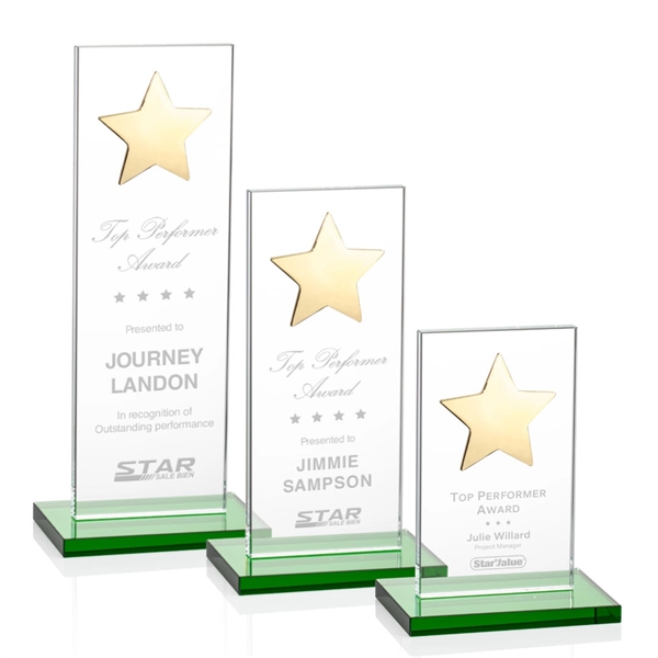 Dallas Star Award - Green/Gold - Dallas Star Award - Green/Gold - Image 0 of 6