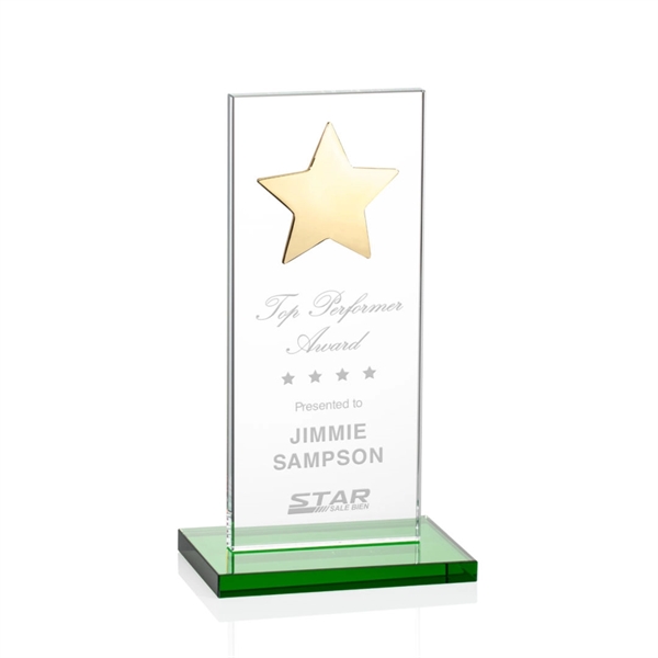 Dallas Star Award - Green/Gold - Dallas Star Award - Green/Gold - Image 3 of 6