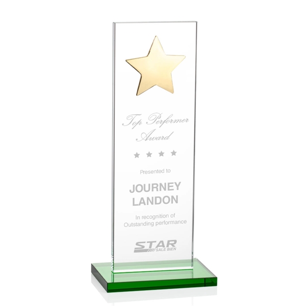 Dallas Star Award - Green/Gold - Dallas Star Award - Green/Gold - Image 5 of 6
